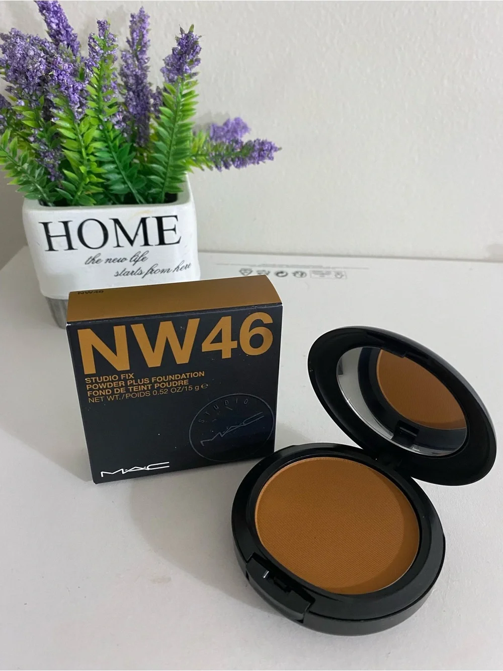 NW46~ MAC Studio Fix Powder Plus Foundation, 0.52 OZ, NWB, Original/ Old Formula